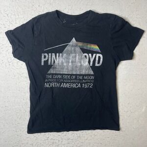Pink Floyd Dark Side of the Moon North America 1972 Tour T Shirt Black M/M